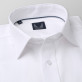 Biała klasyczna koszula w mikrowzór