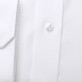 Biała taliowana koszula w mikrowzór