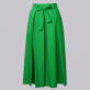 Zielona spódnica rozkloszowana