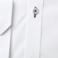 Biała koszula o mocno taliowanej sylwetce