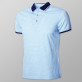 Błękitna koszulka polo