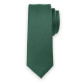 Zielony krawat w czarny prążek