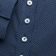 Granatowa bluzka w błękitne kropki