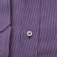 Fioletowa klasyczna koszula z kontrastami