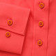 Klasyczna marchewkowa bluzka z pomarańczowymi guzikami