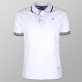 Biała klasyczna koszulka polo