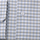 Taliowana koszula w szaro-błękitną kratkę