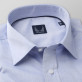 Błękitna klasyczna koszula z krótkim rękawem