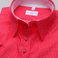 Czerwona bluzka z krótkim rękawem