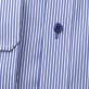 Klasyczna koszula w niebieskie i białe paski