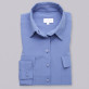 Niebieska bluzka o luźnym kroju