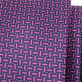 Wąski granatowy krawat w wzór