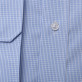 Niebieska taliowana koszula w kratkę