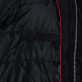 Czarna rozpinana kurtka z kapturem