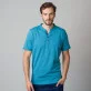 Turkusowy t-shirt rozpinany CASA MODA