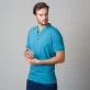 Turkusowy t-shirt rozpinany CASA MODA
