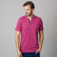 Purpurowy t-shirt rozpinany CASA MODA