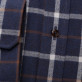 Klasyczna granatowa koszula w kratę