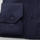 Granatowo-czarna taliowana koszula