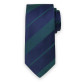 Klasyczny granatowo-zielony krawat