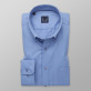 Niebieska klasyczna koszula w kratkę