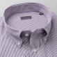 Fioletowa klasyczna koszula w paski