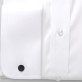 Biała klasyczna koszula z mankietami na spinki