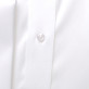 Biała taliowana koszula z mankietami na spinki