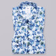 Jasnoniebieska bluzka w kolorowe kwiaty