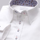 Biała bluzka z kontrastami w kratkę