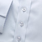 Klasyczna jasnobłękitna bluzka typu long size