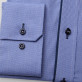 Niebieska taliowana koszula z kontrastami