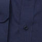 Granatowa klasyczna koszula w drobny prążek