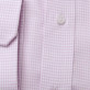 Wrzosowa taliowana koszula w pepitkę