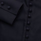 Czarna bluzka z powlekanymi guzikami