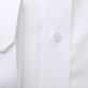 Biała taliowana koszula w delikatny mikrowzór
