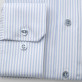 Klasyczna koszula w biało-błękitne paski