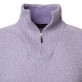 Jasnofioletowy sweter z wełny merynosów