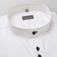 Biała taliowana koszula ze stójką