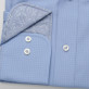 Niebieska klasyczna koszula w kratkę