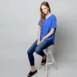 Bluzka damska oversize