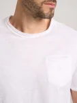Biały t-shirt męski P Club
