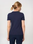Granatowy t-shirt damski Beverly Hills Polo Club