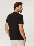 Czarny t-shirt męski Willsoor