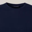Granatowy t-shirt męski Willsoor (3XL - 5XL)
