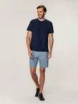 Granatowy t-shirt męski Willsoor