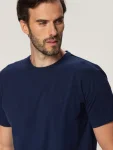 Granatowy t-shirt męski Willsoor