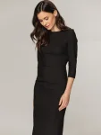 Elegancka czarna sukienka