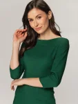 Elegancka zielona sukienka