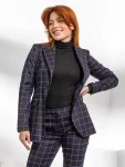 Marynarka damska w kratę